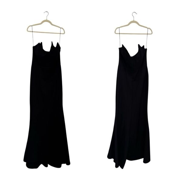 NWT Jaus Celine Gown Maxi dress in black - Picture 6 of 11